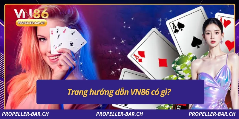 Trang hướng dẫn VN86 có gì?